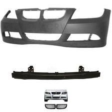 Set Stoßstange vorne grundiert für BMW 3er E90 E91 Bj. 05-08 inkl. Träger+Grill