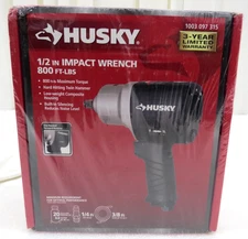 Husky H4480 1/2" Air Pneumatic Impac Wrench 800 Ft Lbs Torque