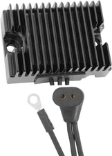 DS Black Solid State Voltage Regulator for Harley Fatbob 79-80