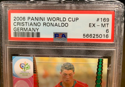 2006 Panini FIFA World Cup Germany - Cristiano Ronaldo #169 for
