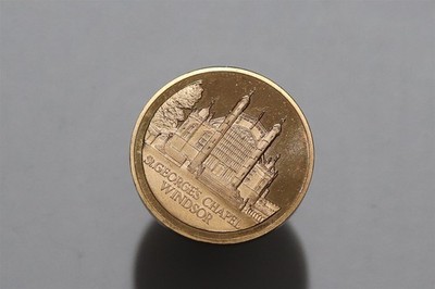     UK GB ST. GEORGE'S CHAPEL WINDSOR MEDAILLE PROOF 39mm B88 #7777