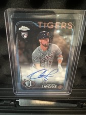 2024 Topps Chrome - Rookie Autographs Andre Lipcius #RA-AL (AU, RC)