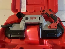 Milwaukee 6232-21 Deep Cut Variable Speed Band Saw Kit With Case- Corded
