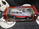 Road Tough 92 Toyota Land Cruiser 1:18 Die-cast Metal Silver Orange 4wd Limited