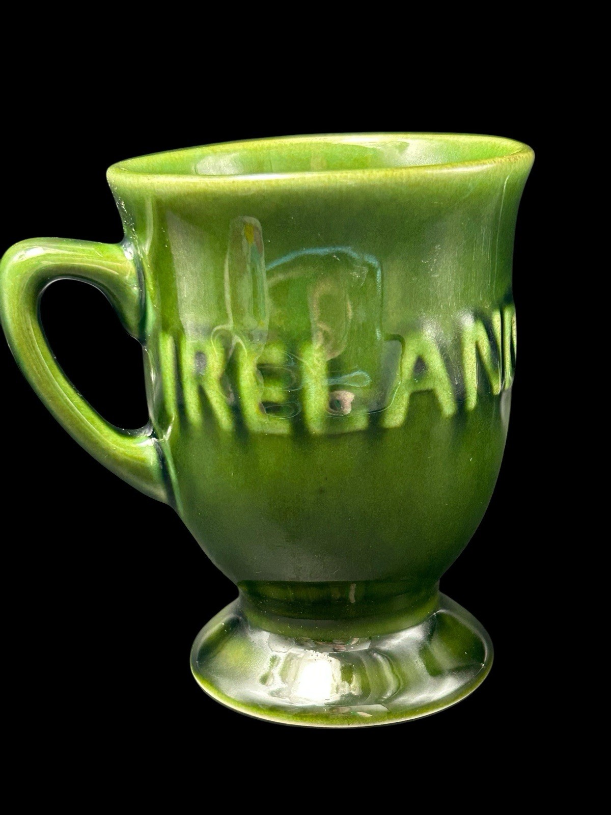 Coffee Mug Cup Pedestal 'Ireland