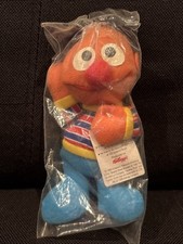 KELLOGG  S Ernie Sesame Street 4  Mini Bean Plush MIP Sealed Vintage