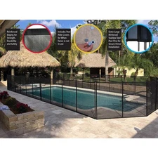 4 Ft. X 12 Ft. Pool Safety Fence For In-Ground Pool, ASTM Certified, UV