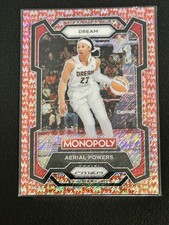 2024 Panini Prizm Monopoly WNBA Aerial Powers Millionaire Red Shimmer Prizm /100