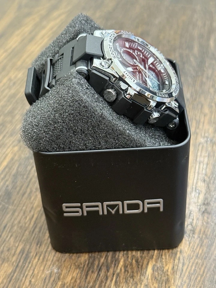 Reloj Hombre Sanda 6024 Resistente al Agua Foto 2 de 3