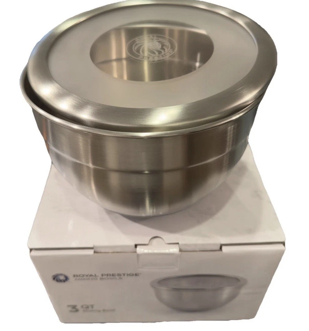 Mixing Bowls - Royal Prestige - Tazon para Mezclar 3 QT Base Silicona + 2 Pieza
Opens in a new windo