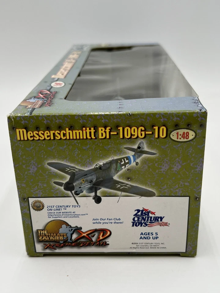 21st Century The Ultimate Soldier 1:48 WWII German Messerschmitt Bf-109G-10 NIB - Image 4 of 4