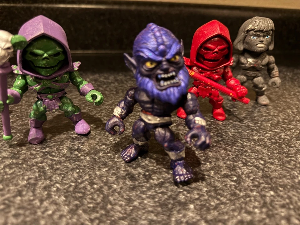 The Loyal Subjects 5 Customs Skeletor, He-Man Figura Personalizada Motu Foto 4 de 4