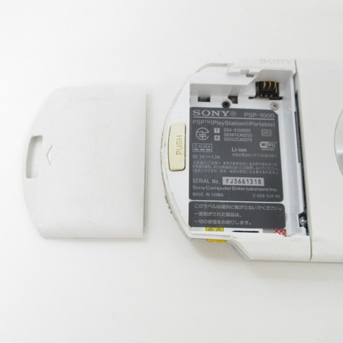 【Molto Buono】Sony PSP-1000 Console Bianca Ceramica Solo Senza Batteria Giapponese Ver #RET - Foto 14 di 16