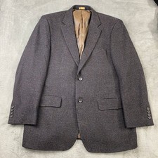 Joseph  Feiss Gold Blazer Mens 42R Brown Wool Cashmere Sport Coat 2-Button