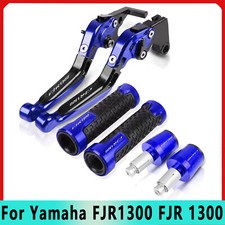 3Pcs Adjustable Brake Clutch Lever Handle Grips Sets For Yamaha FJR1300 FJR 1300
