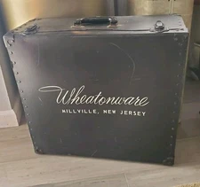 Wheatonware Salesmans Case Millville New Jersey MCM Micarta Advertising Storage 