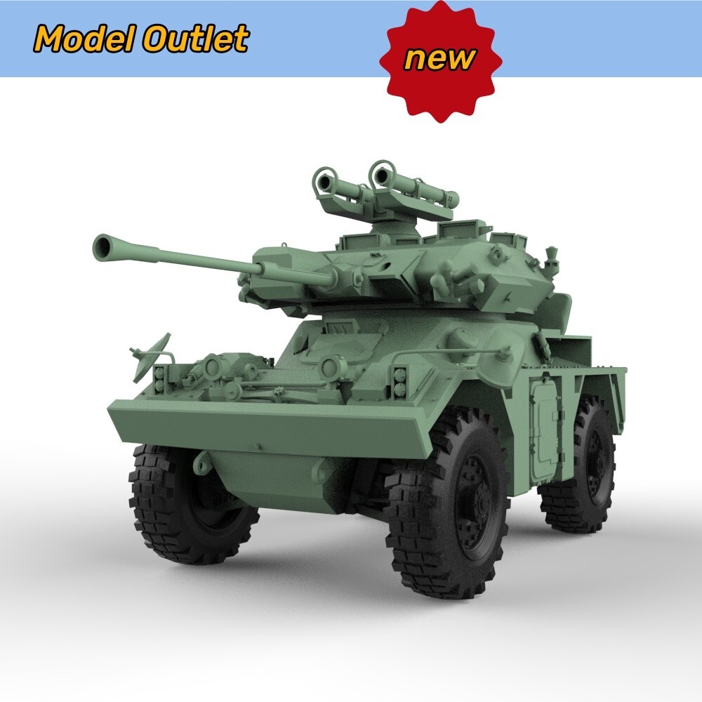 Veicolo Da Combattimento Britannico FV721 Fox In Scala 1/87 Da - Foto 3