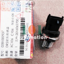 1PCS NEW FOR Rail pressure sensor 0281002937