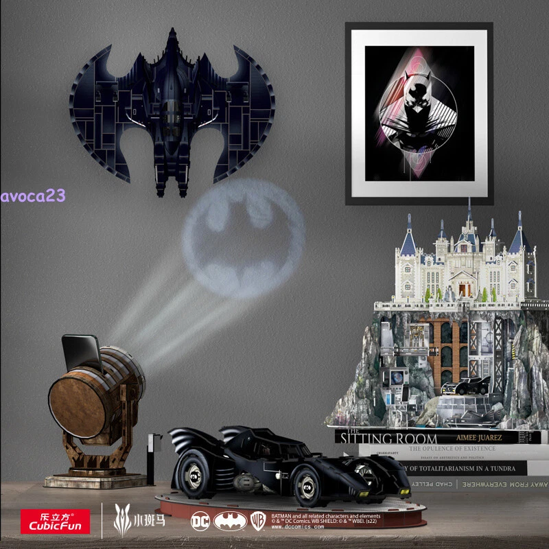 3D Paper Puzzle DC Batman Wayne Manor 187pcs Paper Model Collection New In Stock - Image 4 of 4