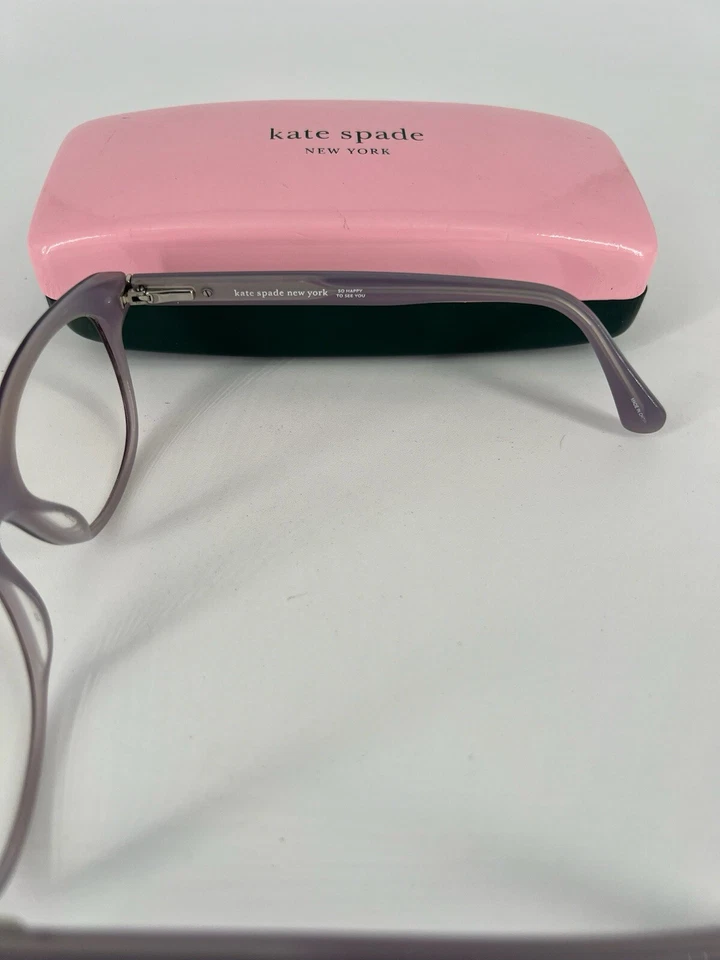 Gafas para mujer Kate Spade Kamila B3V púrpura monturas rectangulares 50 17 140 Foto 3 de 4