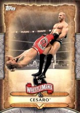 2020 Topps WWE Road to Wrestlemania Roster #WM-18 Cesaro