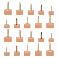 20 Pairs High Heel Caps Covers Heels Tips Replacement Kits Dowels for High Heels