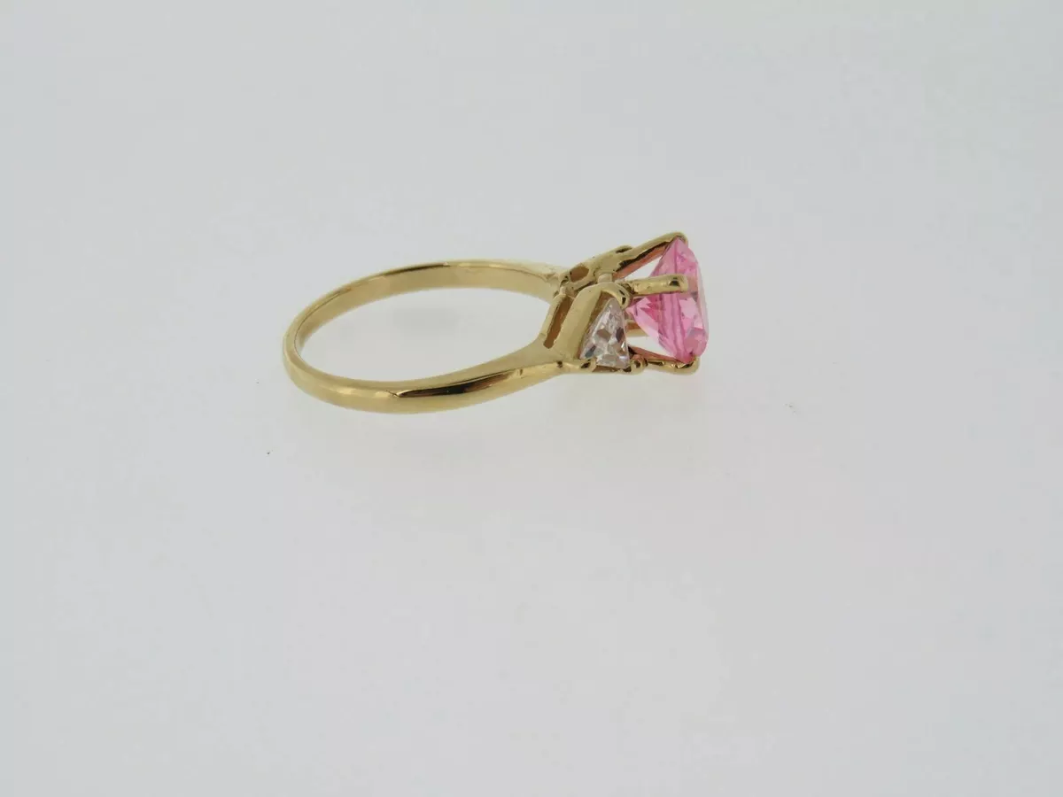 10k gold pink ice ring deals