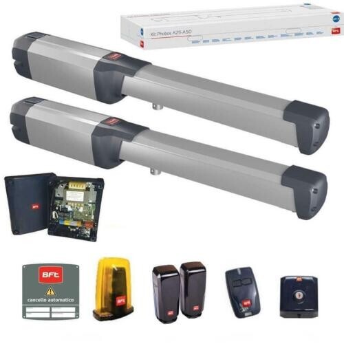 BFT KIT BFT PHOBOS BT A25  AUTOMATISMO CANCELLO ANTE BATTENTI R935306 00004