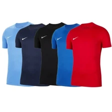 Nike Men's T-Shirt Park VII Dri-Fit Crew Neck Sports Gym Football Shirt Top Tee