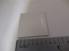 SAPPHIRE WAFER PLATINUM COATED with COMPONENTS AGILE BST AS PICTURED &79-A-38