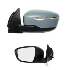 Complete Wing Mirror Unit Fits Nissan Qashqai 2014 to 2021 LEFT HAND SIDE