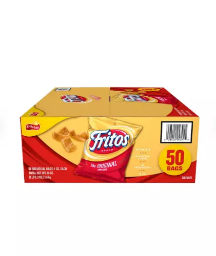 FRITOS THE ORIGINAL CORN CHIPS (1 oz., 50 ct.) BAGS PACK LUNCH SCHOOL FRESH USA