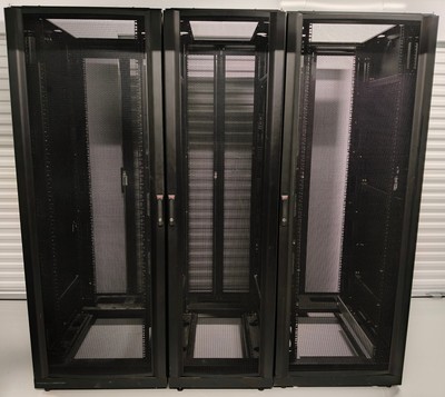 APC AR2311BLK  NetShelter VX 42U Server 19'' Rack Cabinet Enclosure (Set of 3)