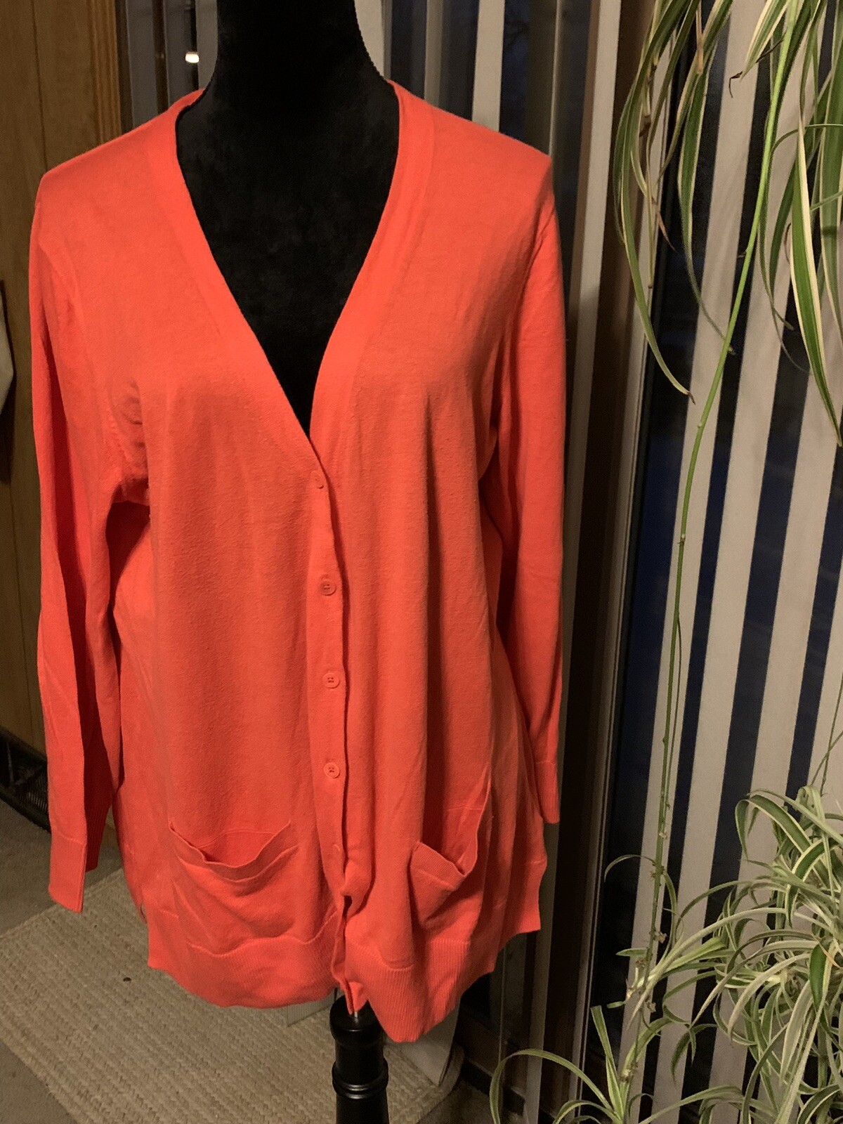 Gap Lightweight Long Sleeve Button Sweater Cardig… - image 2