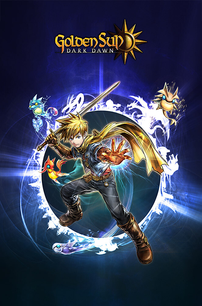 Golden Sun Dark Dawn Nintendo DS Premium POSTER MADE IN USA