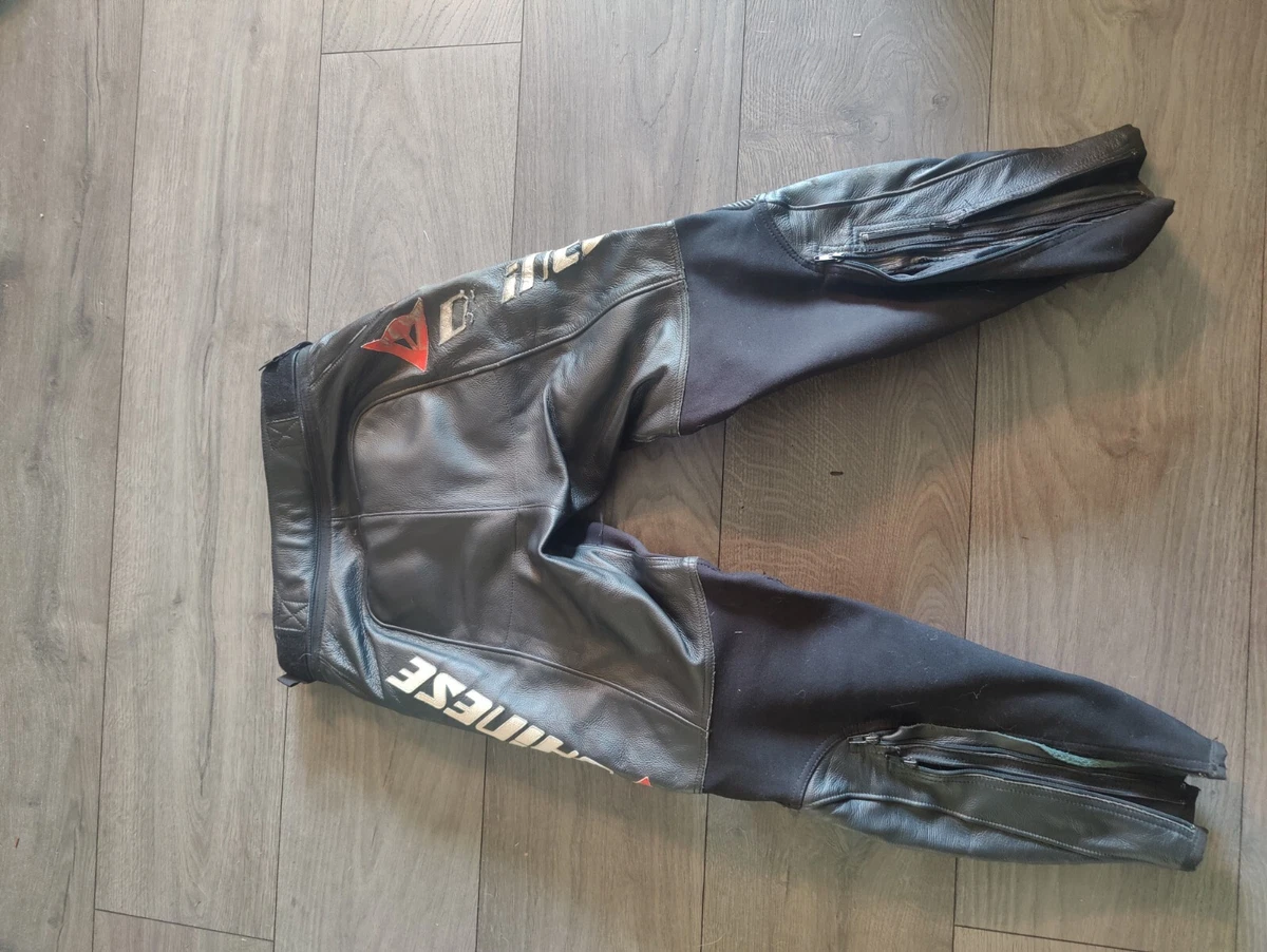 Dainese Leather Motorcycle Pants Size 48 P. Delta Pro
