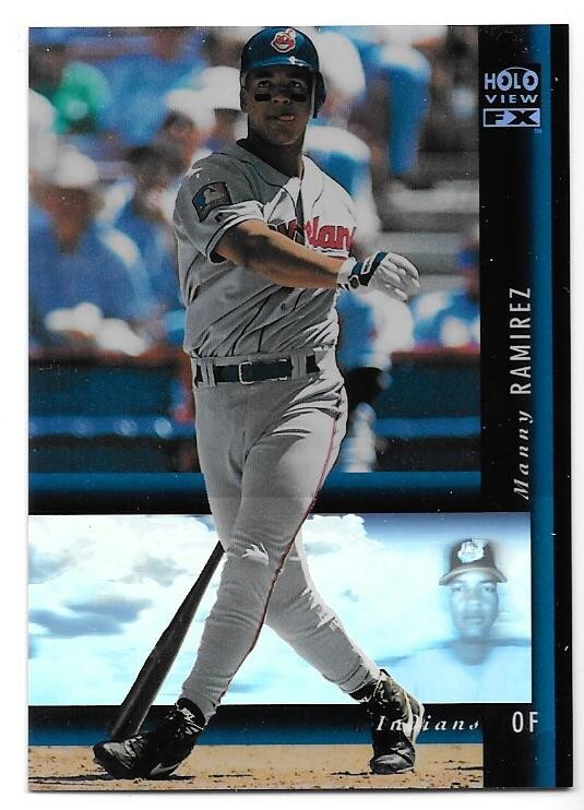 MANNY RAMIREZ 1994 SP HOLOVIEW FX 31 CLEVELAND INDIANS BOSTON RED SOX HOF MVP