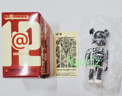 Medicom Bearbrick Series 12 SF H.R.GIGER 100% be@rbrick S12 - Picture 2 of 6