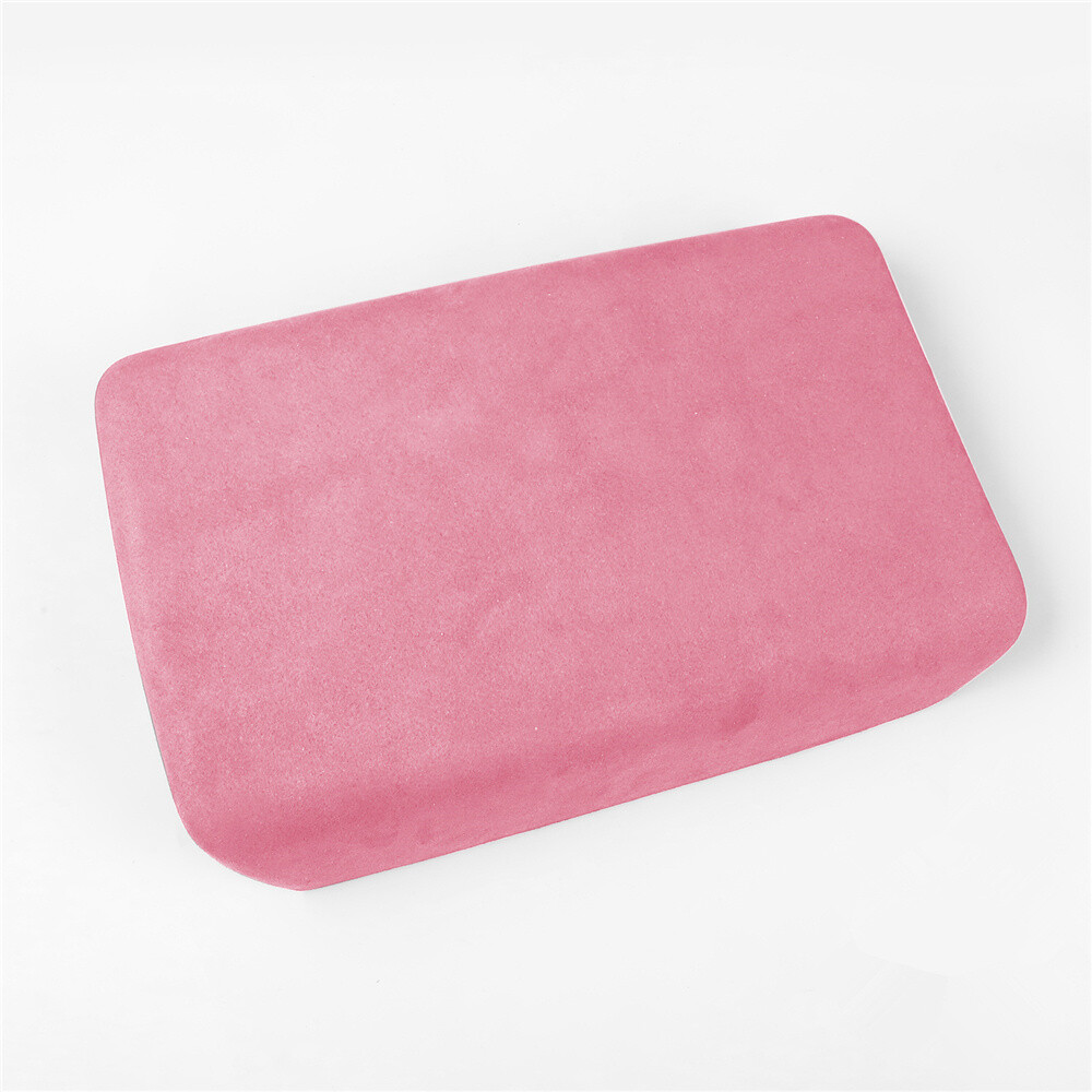 For Tesla Model-3 2017-2022 Pink Suede Center Console Armrest Box Cover Trim Lid