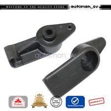 2pcs Fit For 1997-2004 Chevrolet Corvette C5 Black Sun Visor Clip Bracket Holder