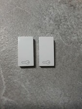 COPRITASTO 2 PER  SERIE VIMAR PLANA COMPATIBILE CHIAVE APRIPORTA LUCE CAMPANELLO