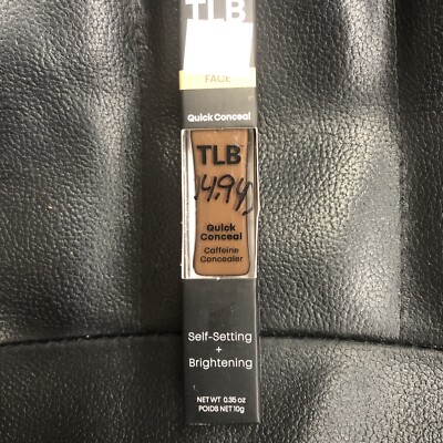 The Lip Bar Quick Conceal Caffeine Concealer  Ebony 6:00 New Free Shipping
