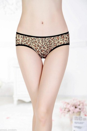 VARIOUS Ladies Sexy Open Back Butterfly Motif Semi-Transparent Flower Lace Brief - Picture 16 of 16