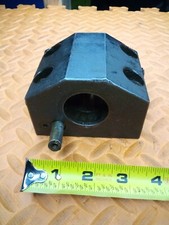 OKUMA 1 1/2" I.D. Turret Lathe Tool Holder Tooling Block 80mm X 45mm  BHP 1.50"