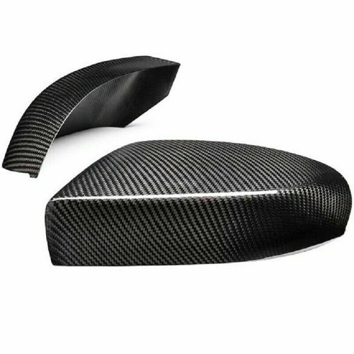Carbon Fiber Car Door Side Mirror Cover For Maserati Quattroporte Ghibli 17-18 - Picture 4 of 4