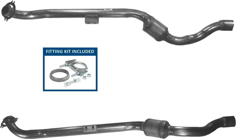 Fits Mercedes M-Class 2.7 CDi Inutpart Rear Catalytic Converter Kit #2 - Image 4 of 4