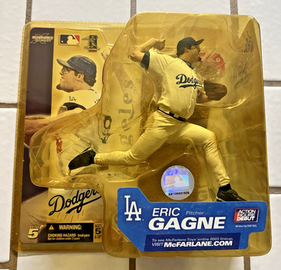 MCFARLANE ERIC GAGNE ACTION FIGURE Los Angeles Dodgers MLB (2003