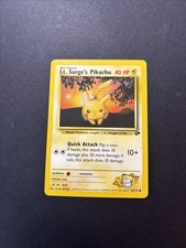 Lt. Surge's Pikachu 84/132 Gym Challenge Regular Pokémon WOTC NM on eBay