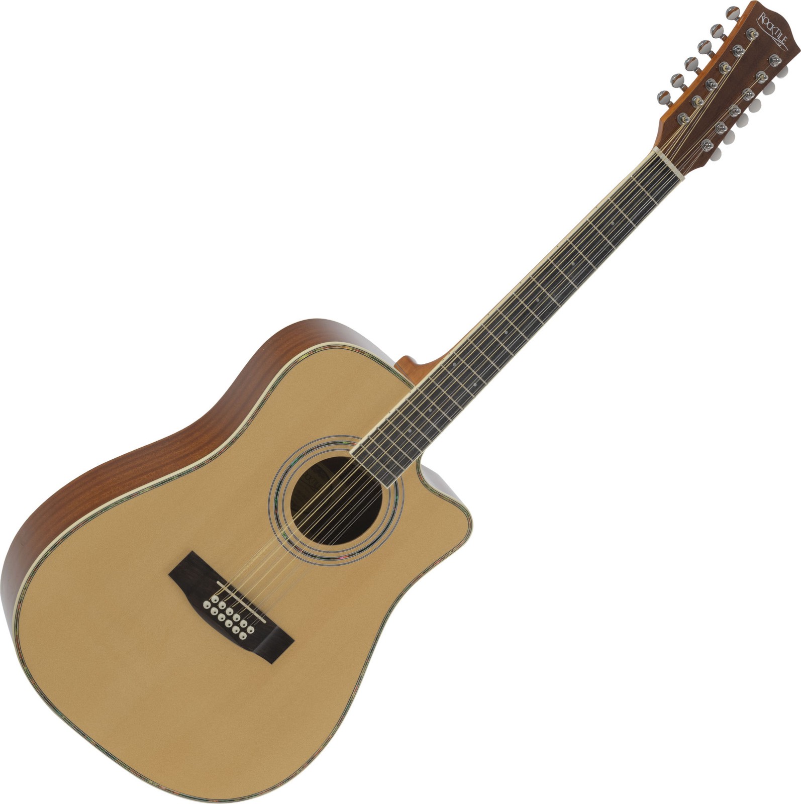 Chitarra acustica Rocktile 12 corde Dreadnought Cutaway