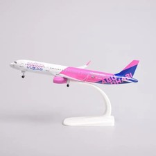 Wizz air A321 Airbus Model Plane TOY Airbus Collectables Wizzair Airplane 20cm